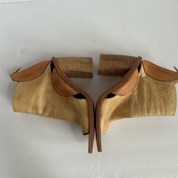 Free People Phoenix Heel Boot Bootie Open Toe Brown
Leather Neutral Size EUR 38 - Picture 9 of 14